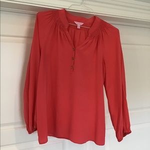 Lilly Pulitzer silk top